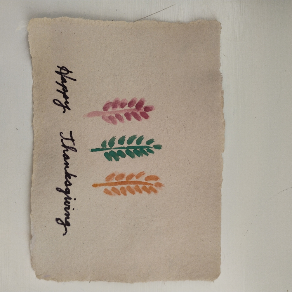 Festive Fall Greeting Cards Set - Picture 4 of 6